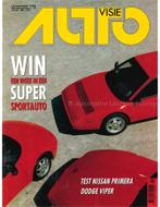 1990 AUTOVISIE MAGAZINE 19 NEDERLANDS, Nieuw, Author