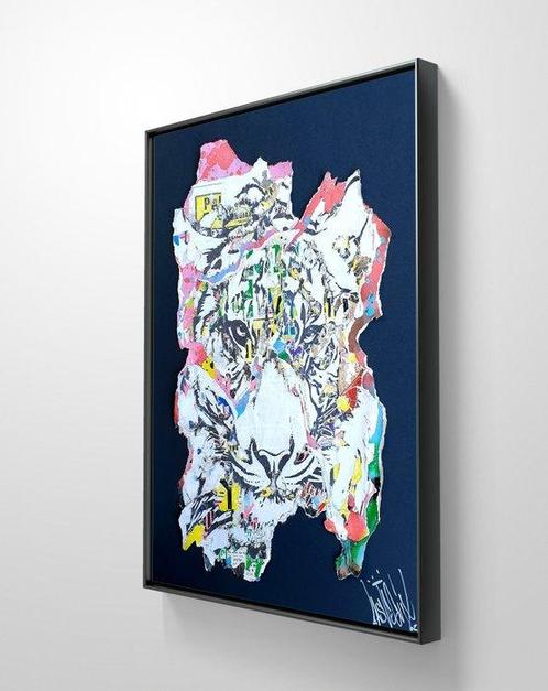 lasveguix (1986) - Fragment TIGER, Antiek en Kunst, Kunst | Schilderijen | Modern