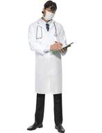 Doktersjas Carnaval met mondkap, Kleding | Heren, Carnavalskleding en Feestkleding, Ophalen of Verzenden, Nieuw