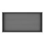 Inbouwnis Best-Design Lotus 61x30.5x7 cm Gunmetal, Ophalen of Verzenden, Nieuw, Bad