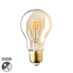 E27 LED lamp met sensor | Daglichtsensor | 4W 2500K warm wit, Nieuw, E27 (groot), Sfeervol, Led-lamp