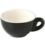 Koffiekopjes | AROMA | Porselein | Zwart | 21cl | 6 Stuks |, Verzenden, Nieuw in verpakking