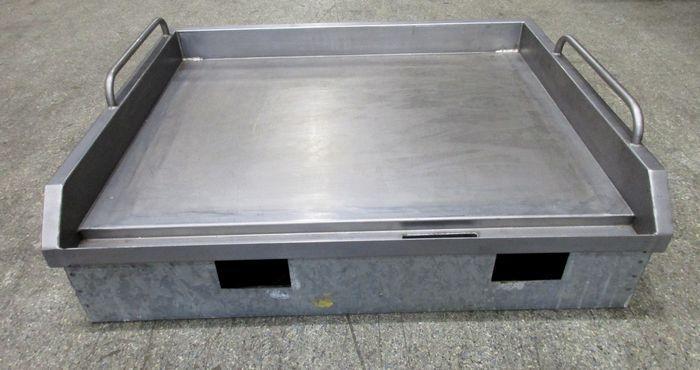 Stalen bakplaat Frame, B74 x D60,5 x H8,5cm, Zakelijke goederen, Horeca | Keukenapparatuur, Gebruikt