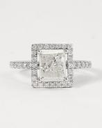 Verlovingsring - 14 karaat Witgoud - 2.01ct. tw. Diamant