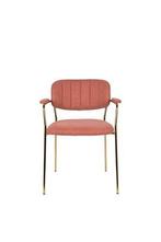 Eetkamerstoel - Roos - Goud/Roze - House of Rebels, Huis en Inrichting, Stoelen, Verzenden, Nieuw