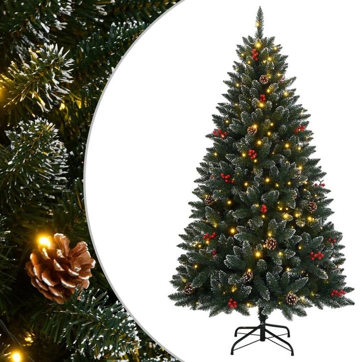 vidaXL Kunstkerstboom met 300 LEDs 180 cm, Diversen, Kerst, Nieuw, Verzenden