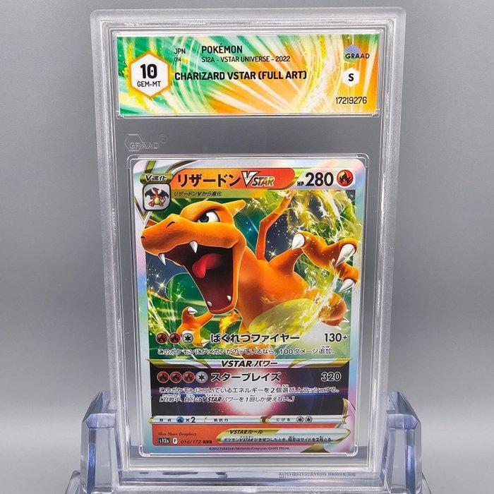 Pokémon Graded card - CHARIZARD VSTAR (FULL ART) - Graad 10, Hobby en Vrije tijd, Verzamelkaartspellen | Pokémon