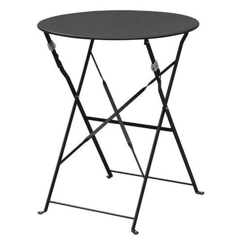 Tafel - Zwart - Bistro - Rond - GH558, Zakelijke goederen, Horeca | Overige, Verzenden
