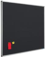 Prikbord bulletin 16mm antraciet - 120x300 cm, Nieuw, Ophalen of Verzenden