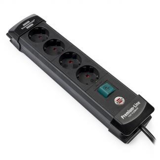 Stekkerdoos 4-voudig | Brennenstuhl | 1.8 meter, Doe-het-zelf en Verbouw, Elektra en Kabels, Nieuw, Verzenden