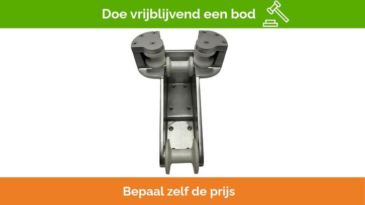 Bieden: Ferretti Yachts aluminium line roller guide, Watersport en Boten, Overige Watersport en Boten, Nieuw, Ophalen of Verzenden