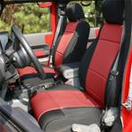 Rugged Ridge Seat Cover Kit Black/Red 11-18 Jeep Wrangler JK, Ophalen of Verzenden, Nieuw