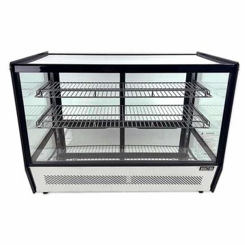 HCB Luxe koelvitrine - 160 liter - 230V - RVS beschikbaar voor biedingen