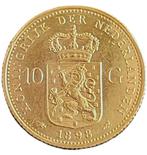 Gouden 10 gulden 1898 P Pander Wilhelmina (zonder punt), Verzenden, Goud, Koningin Wilhelmina, Losse munt