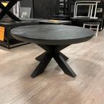 Salontafel Mangohout | Zwart | Outlet prijzen!, Huis en Inrichting, Tafels | Salontafels, Ophalen, Nieuw, Industrieel