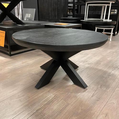 Salontafel Mangohout | Zwart | Outlet prijzen!, Huis en Inrichting, Tafels | Salontafels, Nieuw, Ophalen