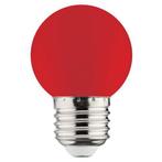 LED Lamp - Romba - Rood Gekleurd - E27 Fitting - 1W, Huis en Inrichting, Lampen | Tafellampen, Ophalen of Verzenden, Nieuw, Overige materialen