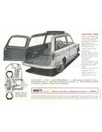 1958 MORETTI FIAT 500 BROCHURE ITALIAANS, Nieuw, Author