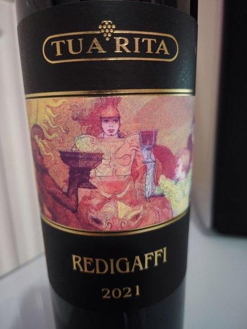 2021 Tua Rita, Redigaffi - Toscane IGT - 1 Fles (0,75 liter), Verzamelen, Wijnen