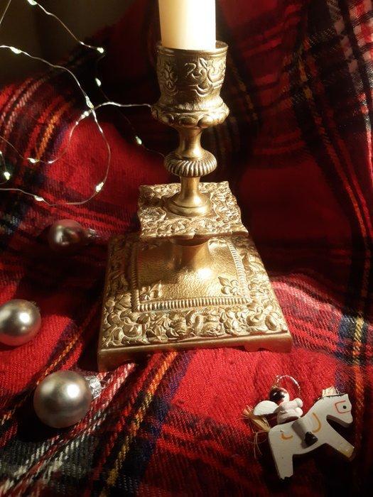 Kaarsenhouder (2) - Brons, Antiek en Kunst, Antiek | Meubels | Tafels