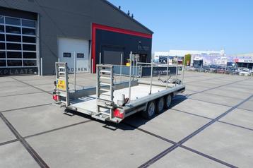 Gebruikte Hulco machinetransporter tridemas 3500kg 394x180cm beschikbaar voor biedingen