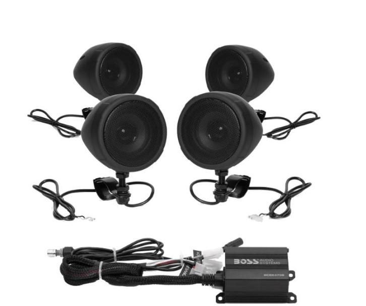 Boss Audio Systems Motorcycle Speaker Amplifier/ Bluetooth/, Auto diversen, Tuning en Styling, Ophalen of Verzenden