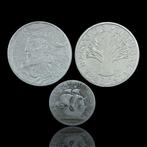 Portugal. Lote 3 Moedas Prata . 50 Escudos (Vasco da Gama) +