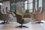 Gealux relaxfauteuil stof Twinz TW-8120 met 3 motoren + accu, Ophalen of Verzenden, Nieuw, Stof