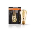 OP=OP Osram LED Rustieklamp ST64 E27 5W 250lm 2000K Goud..., Ophalen of Verzenden, Nieuw