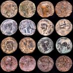 Romeinse Rijk. Augustus, Claudius II (2), Nero, Hadrian,, Postzegels en Munten, Munten | Europa | Niet-Euromunten