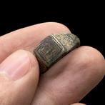 Middeleeuws Brons Ring (Zonder Minimumprijs), Antiek en Kunst