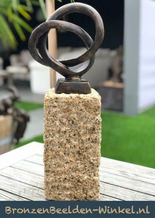 Bronzen Beeld Huwelijks Cadeau Kado brons trouwen, Antiek en Kunst, Kunst | Beelden en Houtsnijwerken, Verzenden