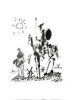 Kunstdruk Pablo Picasso - Don Quixote 60x80cm, Huis en Inrichting, Woonaccessoires | Schilderijen, Tekeningen en Foto's, Nieuw