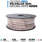 LED Strip - Velvalux - 50 Meter - Natuurlijk Wit 4000K -, Ophalen of Verzenden, Nieuw