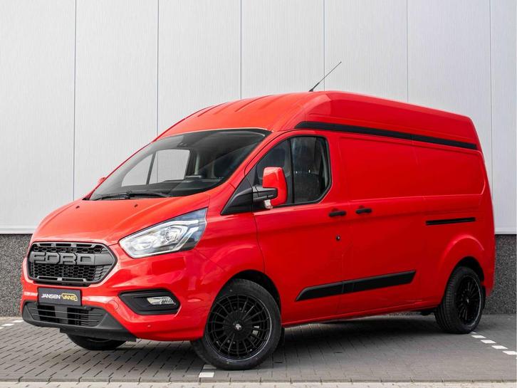 Ford Transit Custom 300 2.0 TDCI L2H2 | 2x schuifdeur | Trek, Auto's, Bestelauto's, Dealer onderhouden, Lease, Overige kleuren