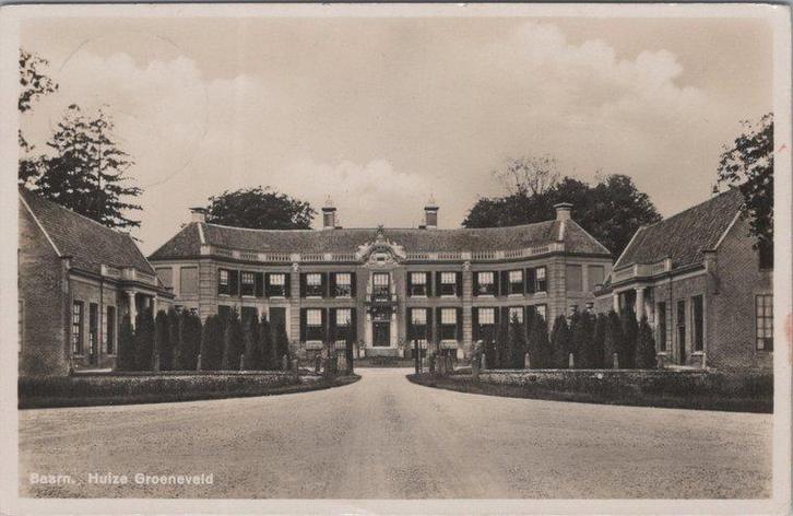 BAARN - Huize Groeneveld, Verzamelen, Ansichtkaarten | Nederland, Verzenden