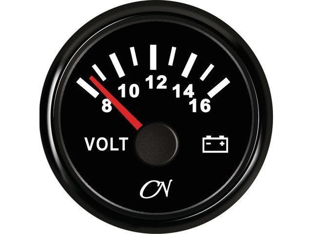 CN voltmeter 12V Zwart, Watersport en Boten, Bootonderdelen, Nieuw, Ophalen of Verzenden