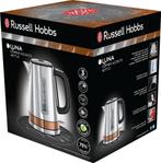 Russell Hobbs 24280-70 Luna Copper  - RVS Waterkoker, Verzenden, Zo goed als nieuw