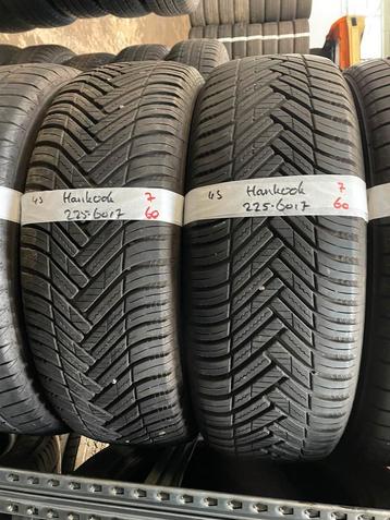 225-60-17 Hankook ALL SEASON 7mm Incl Montage 225 60 17 beschikbaar voor biedingen