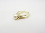 Ring - 14 karaat Geel goud Parel, Sieraden, Tassen en Uiterlijk, Ringen, Nieuw