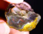 97,9 ct - Natuurlijke zwarte opaal - Ruw - Bekijk video!-