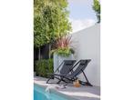 Exotan Strandstoel Esper - Aluminium - Zwart - 74x61x102, Verzenden, Nieuw