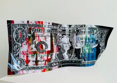 Karl Lagasse (1981) - One Dollar In God (Dernière œuvre, Antiek en Kunst, Kunst | Schilderijen | Modern