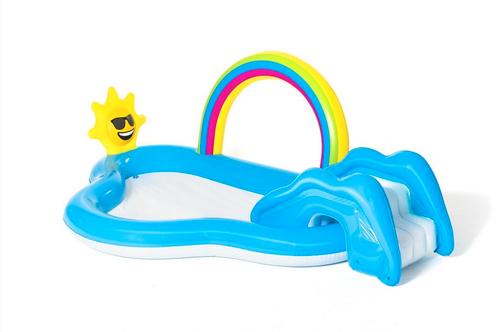 Bestway Rainbow N Shine Play Center kinderzwembad - 257 x, Kinderen en Baby's, Speelgoed | Buiten | Zandbakken, Nieuw, Verzenden