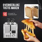 Tweedekans | Qualitá® Broodrooster met TostiKlemmen - Retro, Witgoed en Apparatuur, Broodroosters, Ophalen of Verzenden, Zo goed als nieuw