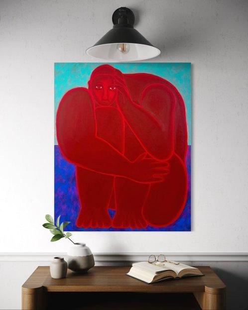 Sad monsters club / Jade Mouge - LIntérieur, Antiek en Kunst, Kunst | Schilderijen | Modern