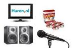 Goedkoop een Karaokeset huren vanaf €39,95,- per dag, Nieuw