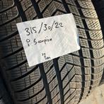 2 x Pirelli Scorpion 315-30-22 Winterbanden 7mm, Gebruikt, Overige maten, Band(en), Personenwagen