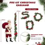 2dekans | Coast Kerstslinger met Verlichting 270 cm –, Ophalen of Verzenden, Zo goed als nieuw