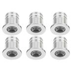 LED Veranda Spot Verlichting 6 Pack - Velvalux - 3W -, Metaal of Aluminium, Nieuw, Ophalen of Verzenden, Led